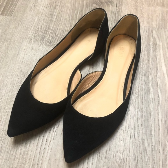 J. Crew Shoes - J. Crew Black Flat